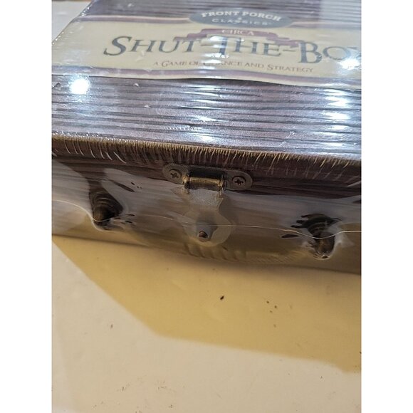 Front Porch Classics Circa Shut-The-Box, A Game of Chance & Strategy Ages 8+ NEW - Picture 6 of 8